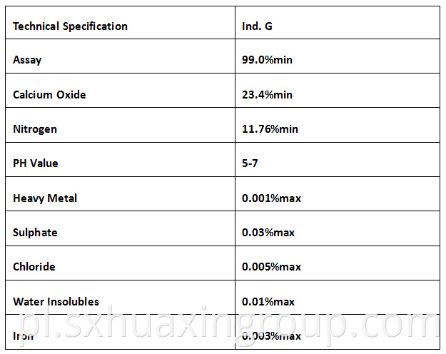 Calcium Oxide 23.4% Min